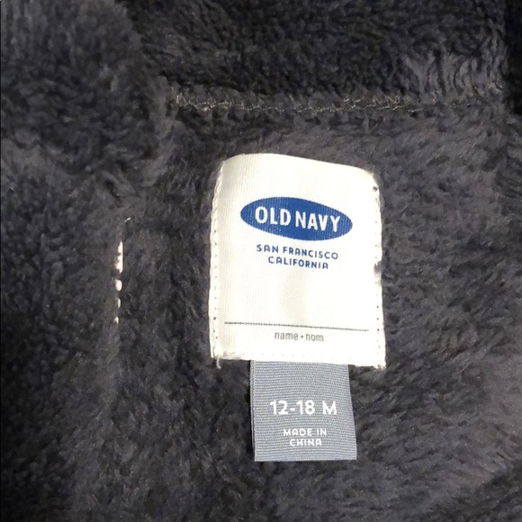 Grey Old navy 12 mo vest - Picture 2 of 3